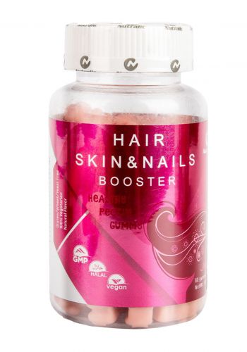 فيتامينات الشعر والاضافر 60 قطعة جلاتينة من بوستر Booster Hair & Skin & Nails