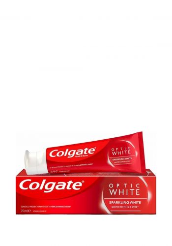 معجون اسنان 75 مل من كولجيت Colgate Toothpaste Optic White Sparkling White 
