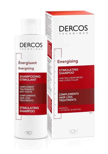 شامبو منشط لجذور الشعر200 مل  فيشي ديروكس  Vichy Dercos Energizing shampoo