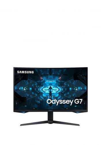 شاشة من سامسونك Samsung Odessy  LC27G75TQSMXZN 27 QLED Curved Monitor-Black