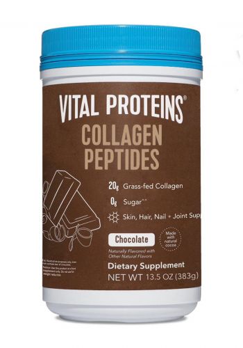مسحوق كولاجين بيبتايد بنكهة الشوكلاته 383 غم  من فايتل بروتين Vital Proteins Collagen Peptides