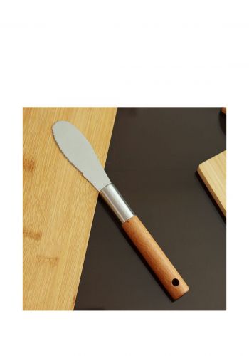 سكين زبدة بمسكة خشبية