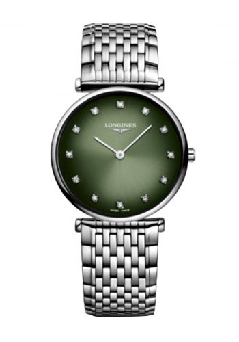 ساعة يد نسائية باللون الفضي من لونجين Longines (L45124926) Women's Watch