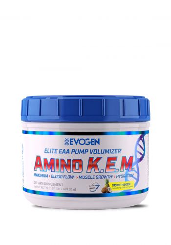 Evogen Amino K.E.M EAA Food Supplement مكمل غذائي 473 غرام من يفوجين