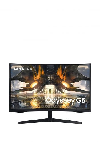 شاشة كمبيوتر 27 بوصة Samsung LS27AG550EM Curved Monitor IPS - 165Hz - 1ms 
