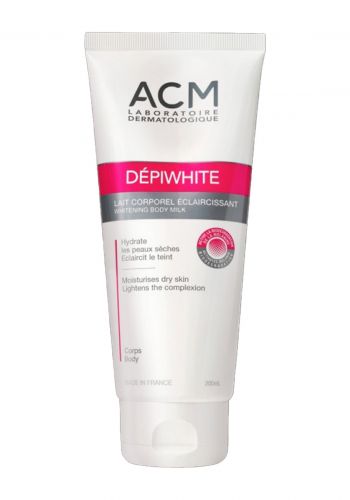 لوشن ترطيب و تفتيح الجسم 200 مل من اي سي ام Acm DepiWhite Whitening Body Lotion Milk