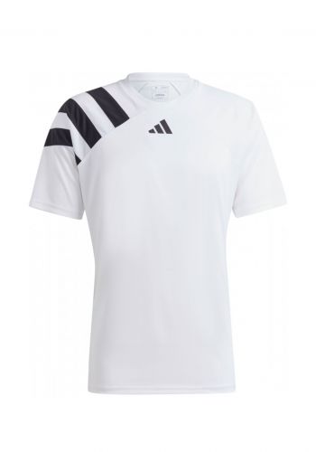 دريس رياضي رجالي باللون الابيض من اديداس Adidas IK5745 Football Men T-shirt 