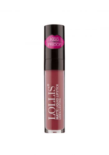 احمر شفاه سائل 6 مل درجة 12 من لوليس Lollis Liquid Lipstick Matte 12