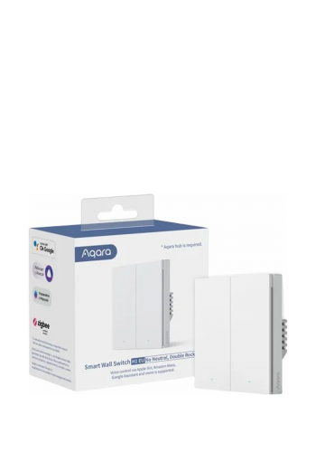 مفتاح جداري ثنائي ذكي من اكارا Aqara WS-EUK02 Wall Swith H1