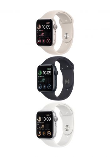 ساعة ذكية من أبل Apple Watch SE GPS 44mm  Aluminium