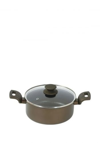 قدر طهي بقطر 22 سم من بيرل ميتال Pearl Metal HC-194 Cooking Pot with Glass Lid