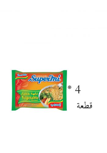 كيس اندومي 4 * 70 غم بنكهة الخضار Indomie Supermi Vegetable Flavour  