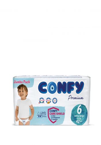 حفاظات عناية للاطفال ميكا 42 قطعة رقم 6 من كونفي Confy Diapers 