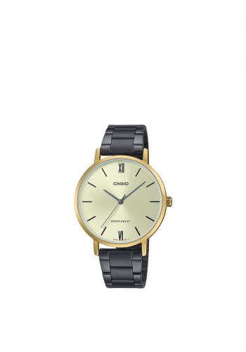 ساعة يد نسائية باللون الاسود من كاسيو Casio LTP-VT01GB-9B Women's Wrist Watch