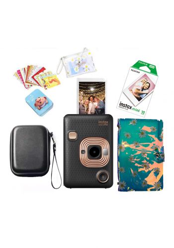 كاميرا فورية ميني لايبلاي مع هدايا من فوجي فيلم Fujifilm Instax Mini liplay Camera