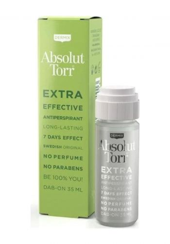 مزيل عرق ومضاد للبكتيريا  ابسولوت تور 35 مل من ديرمكس Dermix Absolut Torr Extra Effective Antiperspirant 7 Days Effect