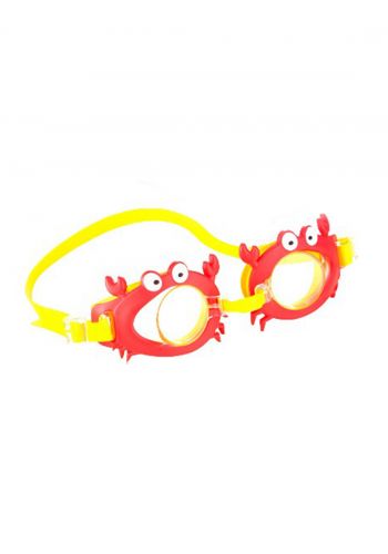 نظارة  سباحة للاطفال بتصميم سرطان البحر 15 × 3 × 4 سم من انتيكس Intex 55611 Play Goggle 