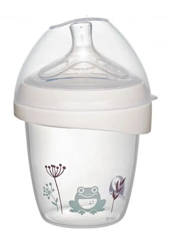 رضاعة بلاستيك للأطفال  150 مل  من نيب الالمانية Nip First Moments Wide Neck Bottle +0m