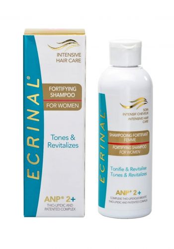 شامبو نسائي للشعر من اكرينال Ecrinal ANP® 2+ Fortifying Women Shampoo 200 ml