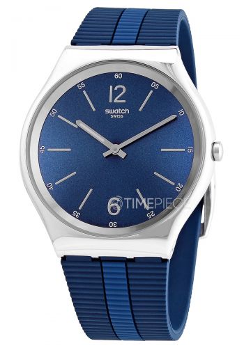 ساعة رجالية زرقاء اللون اللون من سواج  Swatch SS07S111 Men's Watch