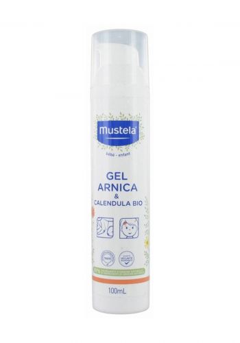 جل زهرة العطاس لبشرة الاطفال الملتهبة 100 مل من موستيلا Mustela Organic Arnica & Calendula Gel 100ml