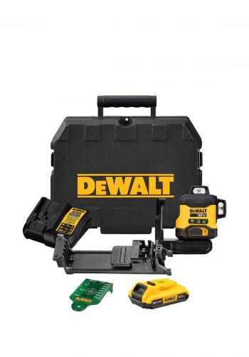 سيت قبان ليزري اخضر مدمج من ديوالت 18 فولت Compact DCLE34031D1-GB Green Laser Kit 