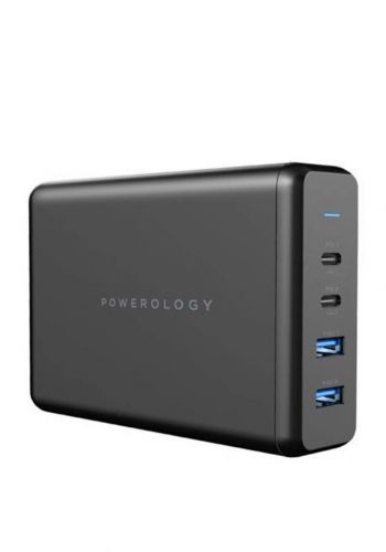 بور بانك من بويرلوجي   Powerology Quick Charging Power Terminal 156w- Black