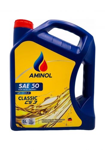 زيت محرك 5 لتر من امينول Aminol Classic C53 SAE 50 Diesel Engine Oil  