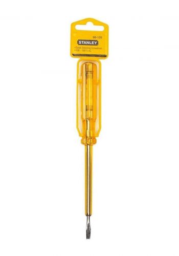 مفك اختبار الجهد (درنفيس) 100 - 500 فولت من ستانلي Stanley 66-120 Testing Screwdriver