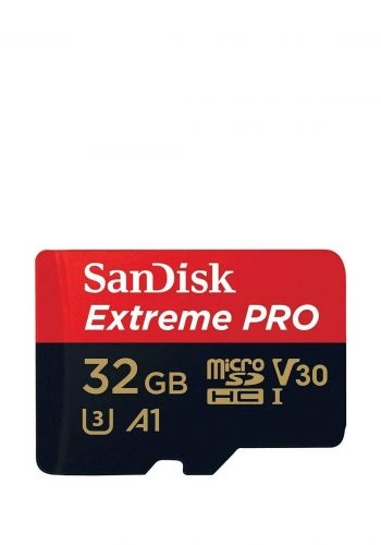 بطاقة ذاكرة Sandisk Extreme Pro Ushi With Adapter Micro Sd Card 32 Gb
