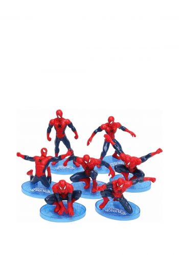 مجسم شخصية سبايدرمان 7 قطع Spiderman Figures