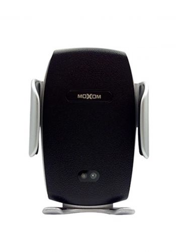 MOXOM Black Wireless Charging Car Mount Phone Holder حامل تلفون وشاحن لاسلكي من موكسوم