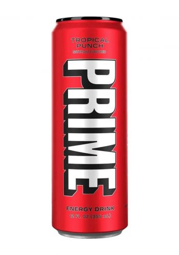 مشروب طاقة بنكهة طبيعية 355 مل من برايم Prime Tropical Punch Energy Drink
