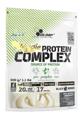 بروتين 500 غرام من اوليمب Olimp Veggie Protein Complex