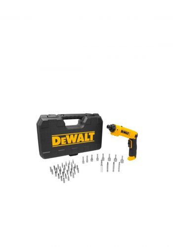 عدة مفك براغي  ( درنفيس) لاسلكي  8 فولت 45 قطعة  من ديوالت Dewalt DCF008-B5 Cordless Screw Driver With 45pcs Accessories 