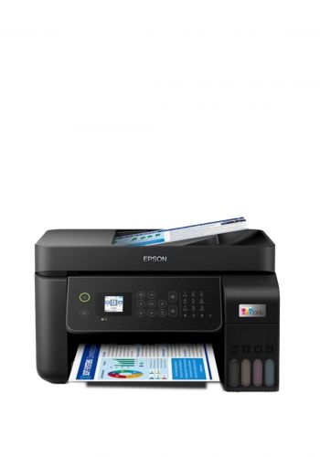 طابعة حبر ملون -Epson C11CJ65405 EcoTank L5290 Inkjet Printer 