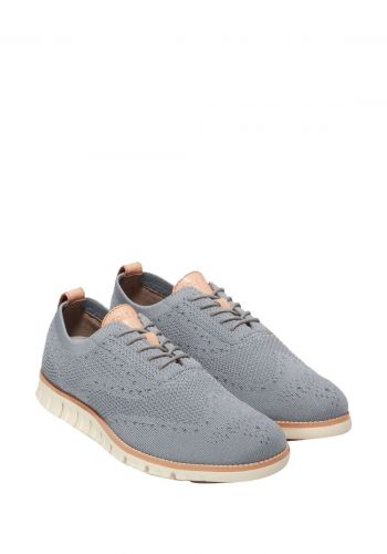 حذاء رجالي باللون الرصاصي من كول هان Cole Haan Men's ZERØGRAND Wingtip Oxford