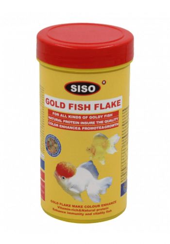 Siso Gold Fish Flake طعام للاسماك 1000 مل من سيسو