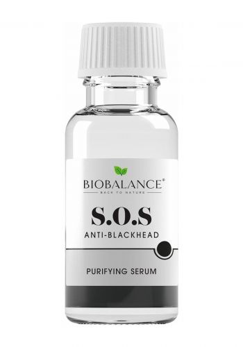 سيروم مضاد للرؤوس السوداء للبشرة الحساسة والدهنية 20 مل من بايو بلانس Bio Balance Derma SOS Anti Blackhead Purifing Serum