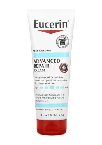 كريم ترطيب واصلاح البشرة للبشرة شديدة الجفاف  226 غم من يوسيرين Eucerin Advanced Repair Cream