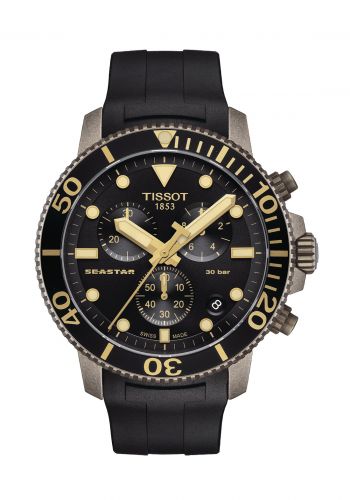 ساعة رجالية سير سيلكون من تيسوت Tissot T1204173705101 Watch     