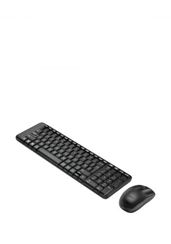 لوحة مفاتيح لاسلكية وماوس Logitech Mk220 Keyboard+Mouse Combo Wireless  