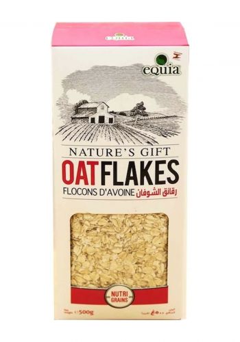 رقائق الشوفان 500 غرام من إكويا Equia Oat Flakes
