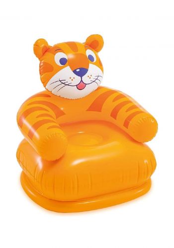 كرسي قابل للنفخ للاطفال بشكل نمر من انتكس Intex Happy Animal Chair 