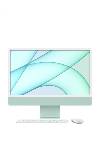 كومبيوتر من ابل Apple MJV83AB-A iMac AIO 24" 8-Core CPU 8GB RAM 256GB SSD - Green
