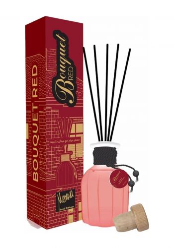 معطر جو مع عيدان  100 مل من ميموا Memwa Reed Diffuser Special Red Bouquet   