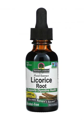 سيروم خلاصة عرق السوس 30 مل من ناتشرز انسر Nature's Answer Licorice Root