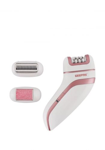 ماكنة حلاقة وتشذيب نسائية 3-في-1 من جيباس Geepas GLE86034 3-in-1 Stain Touch Epilator
