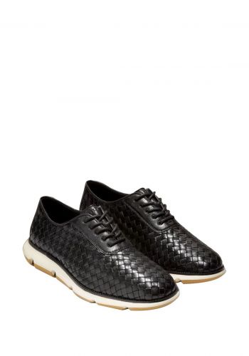 حذاء رجالي باللون الاسود من كول هان Cole Haan 4.ZERØGRAND Woven Oxford  