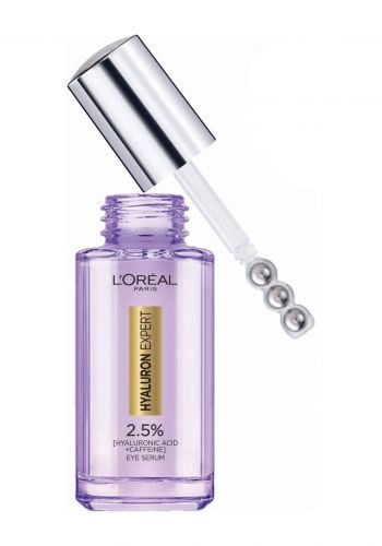 سيروم تجديد واشراق اسفل العيون 20 مل من لوريال Loreal Paris Hyaluron Expert Eye Serum